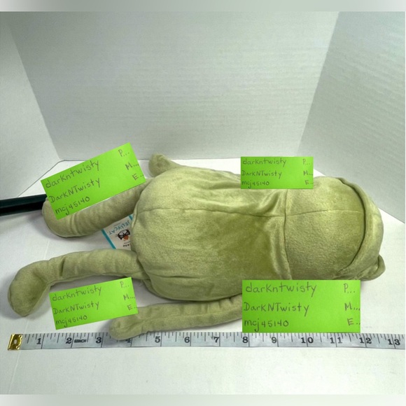 BNWT JELLYCAT FERGUS FROG BASKET STUFFER W PURCHASE RECEIPTS - Picture 10 of 16